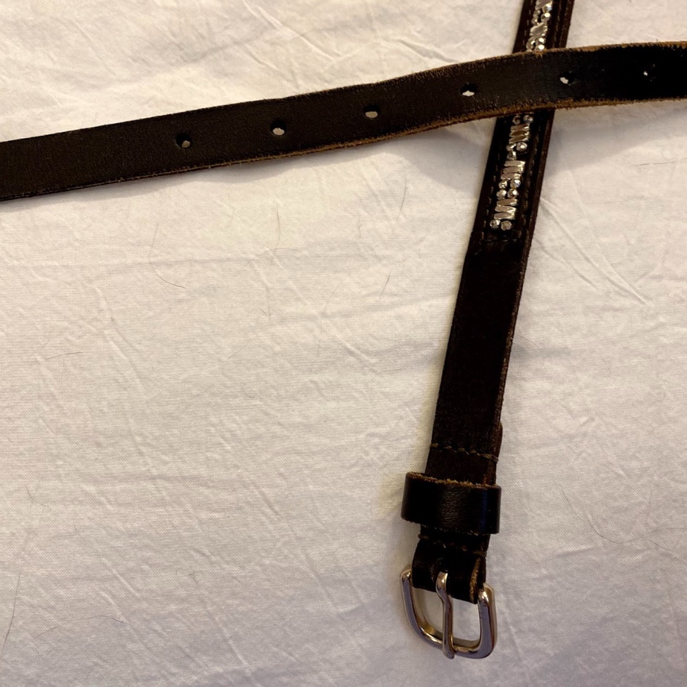 Leather Bead Abercrombie Belt